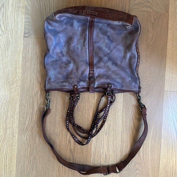 Campomaggi Italian leather camo bag - Picture 5 of 7